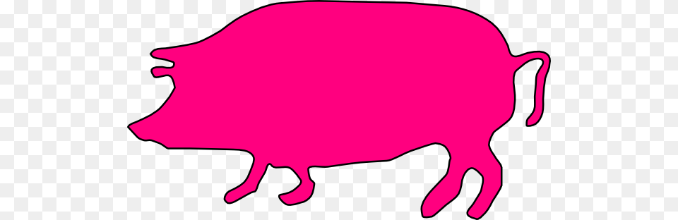 Pink Pig Clip Art, Animal, Boar, Hog, Mammal Free Png Download