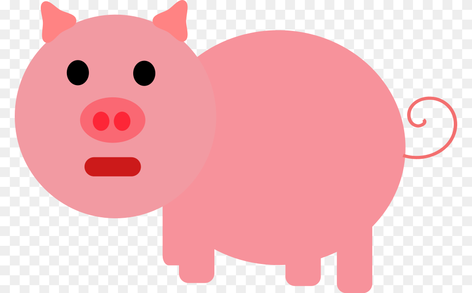 Pink Pig Clip Arts For Web, Animal, Bear, Mammal, Wildlife Free Png