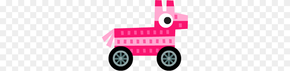Pink Pinata Kart, Toy Free Transparent Png