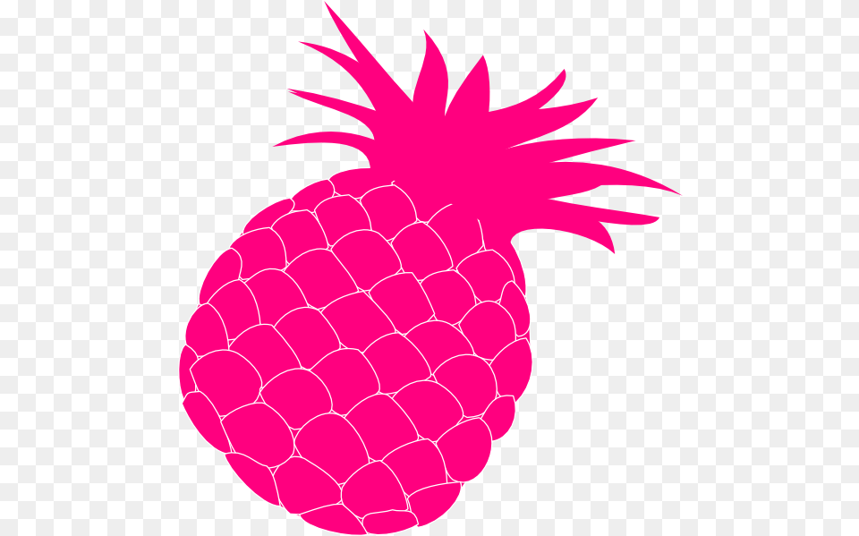 Pink Pineapple Transparent U0026 Clipart Ywd Pink Pineapple, Berry, Food, Fruit, Plant Free Png Download