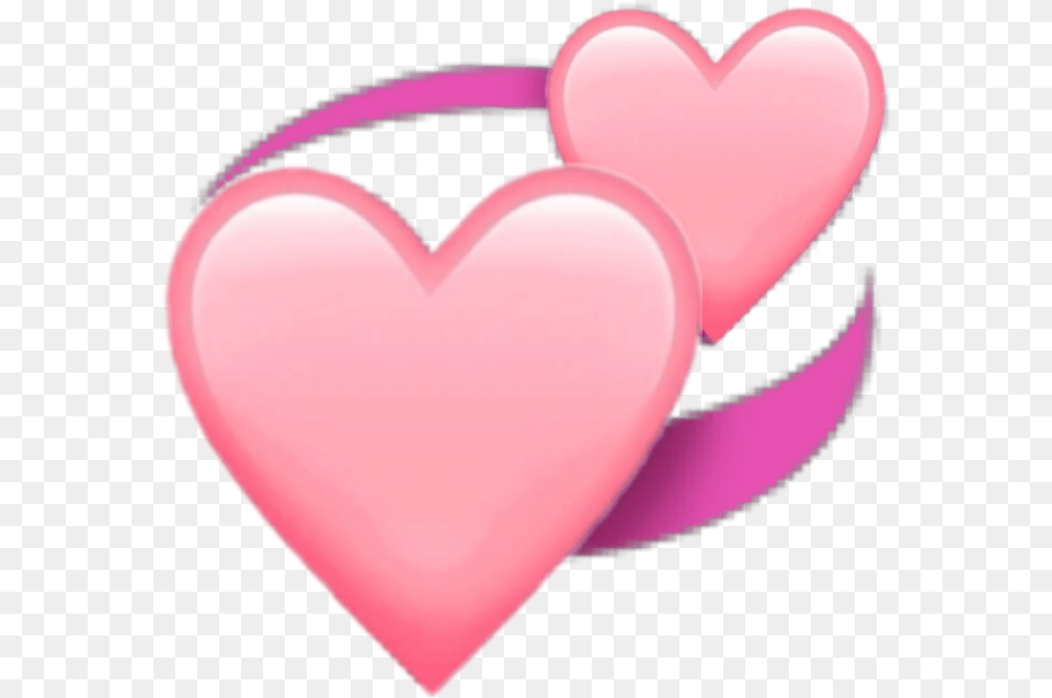 Pink Pinkemoji Pinkheart Pinkhearts Emoji Emojiheart Heart Free Transparent Png