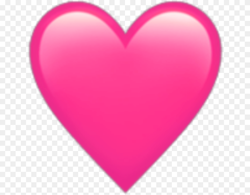Pink Pinkheartemoji Pinkheart Pinkemoji Ios Emoji Heart, Balloon Png