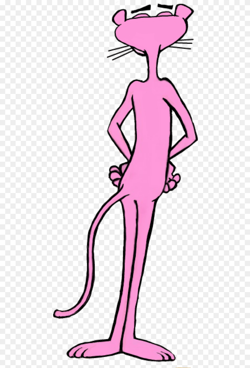 Pink Pinkpanther Pinkpnter Panther Pantera Illustration, Adult, Female, Person, Woman Free Transparent Png