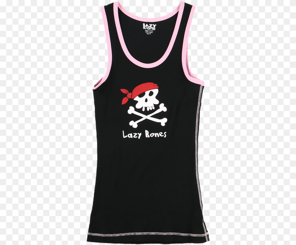 Pink Pirates Active Tank, Clothing, Tank Top, Accessories, Bag Png