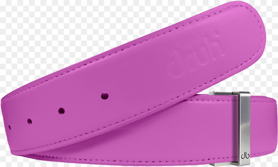 Pink Plain Textured Leather Belt Buckle, Accessories, Strap Free Png Download