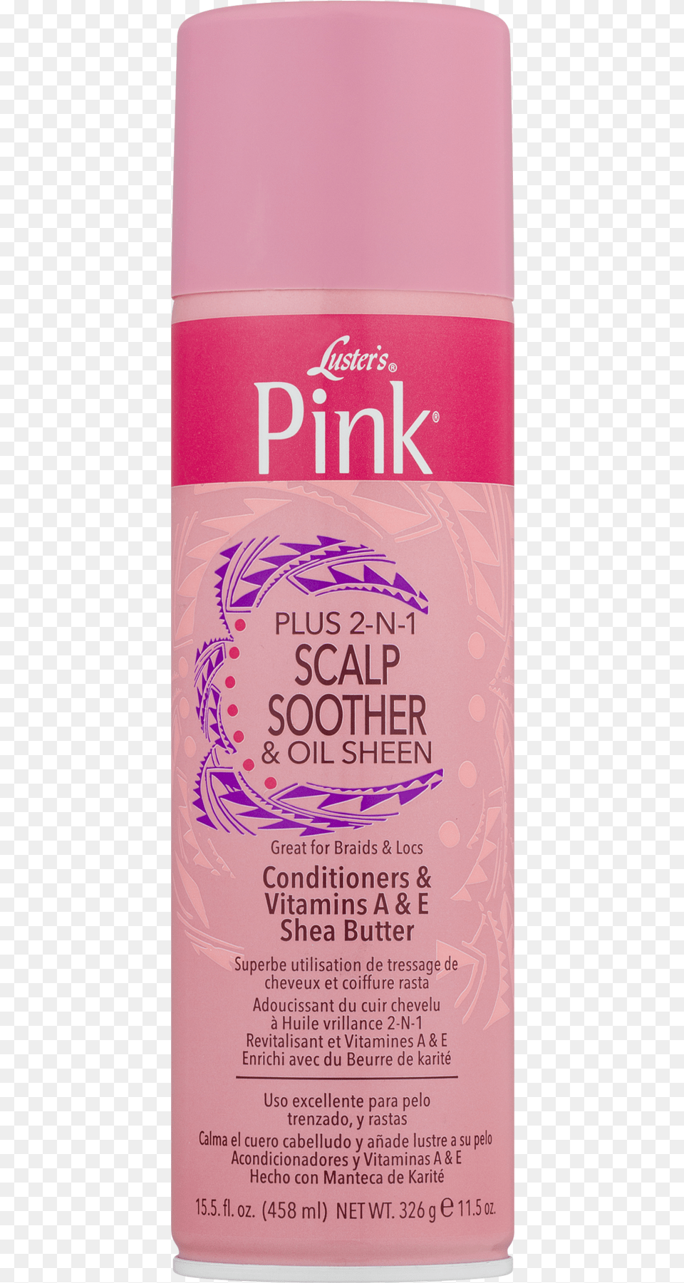 Pink Plus 2 In 1 Scalp Soother Amp Oil Sheen Luster39s Pink Oil Moisturizer Hair Lotion Original, Cosmetics, Deodorant Png Image