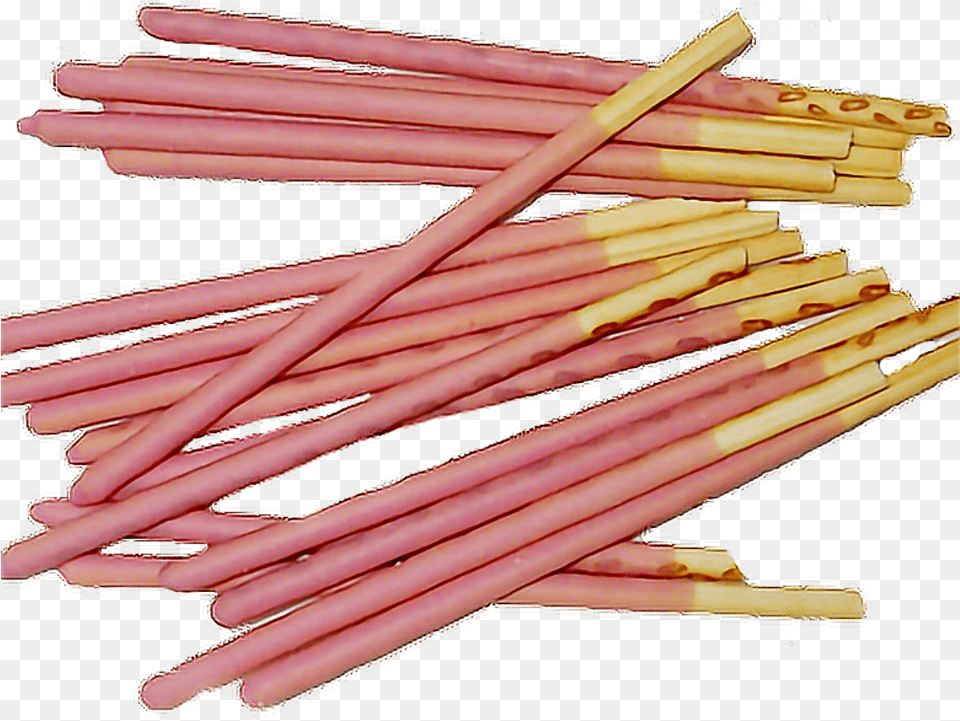 Pink Pocky Transparent Image Strawberry Pocky, Dynamite, Weapon, Food Free Png