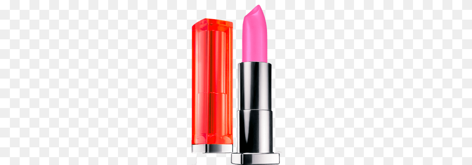 Pink Pop Pack Shot Pink Lipstick Maybelline Color Sensational Lipstick, Cosmetics, Dynamite, Weapon Free Png
