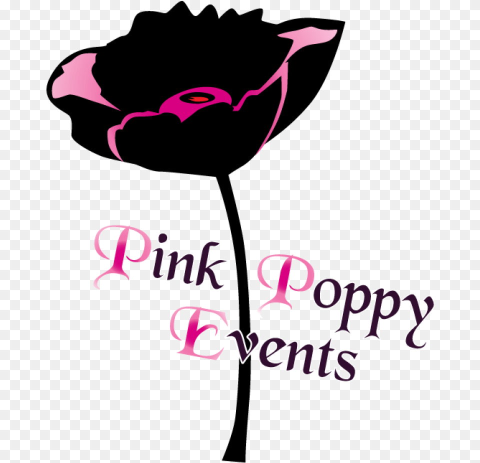 Pink Poppy Events Christmas Scroll, Purple, Text Free Transparent Png