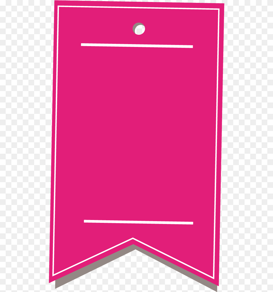 Pink Price Tag Transparent Colorfulness, White Board Png