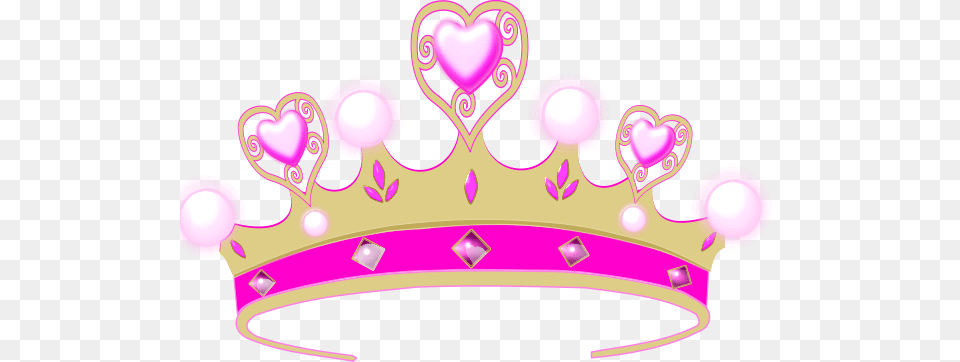 Pink Princess Crowns Logo, Accessories, Jewelry, Tiara, Chandelier Free Png