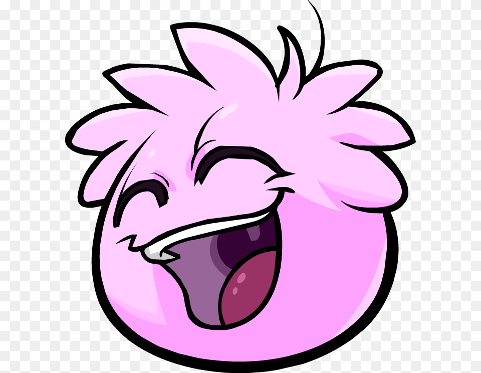 Pink Puffle, Purple, Flower, Plant Png