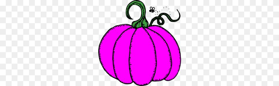 Pink Pumpkin Clip Art, Purple, Food, Fruit, Plant Free Png