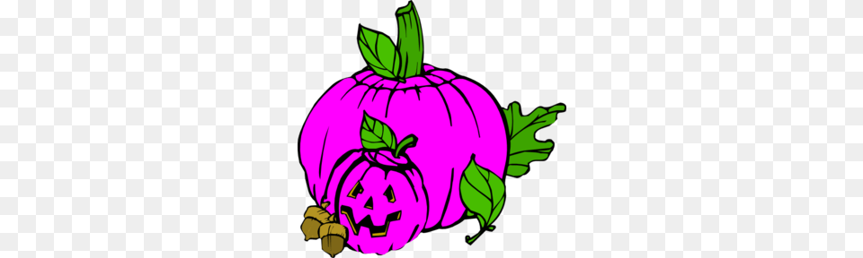 Pink Pumpkin Dina Fall Clip Art, Festival Free Png