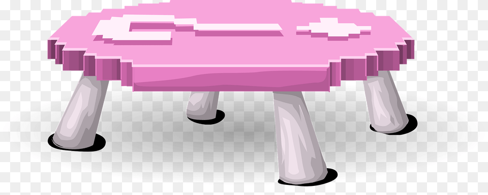 Pink Questioning Table Clipart, Furniture, Bar Stool Png