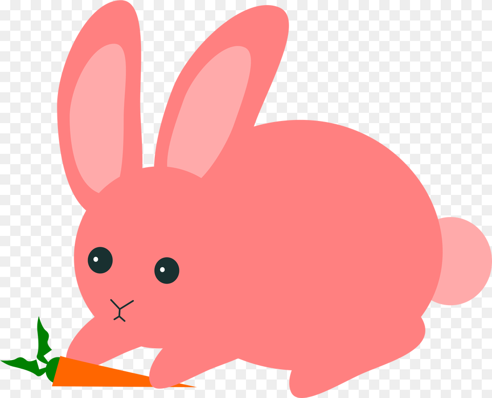 Pink Rabbit Cliparts 3 Pink Bunny Clip Art, Animal, Mammal Free Png