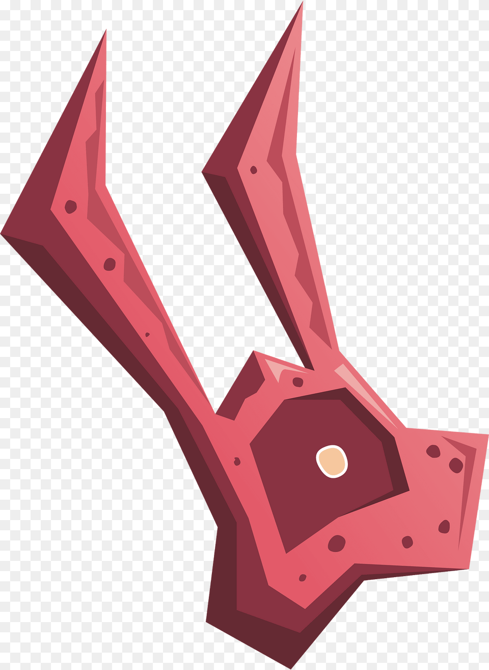 Pink Rabbit Ears Clipart, Cross, Symbol, Electronics, Hardware Free Png