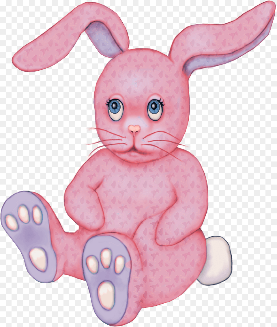 Pink Rabbit Toy Clipart Png Image