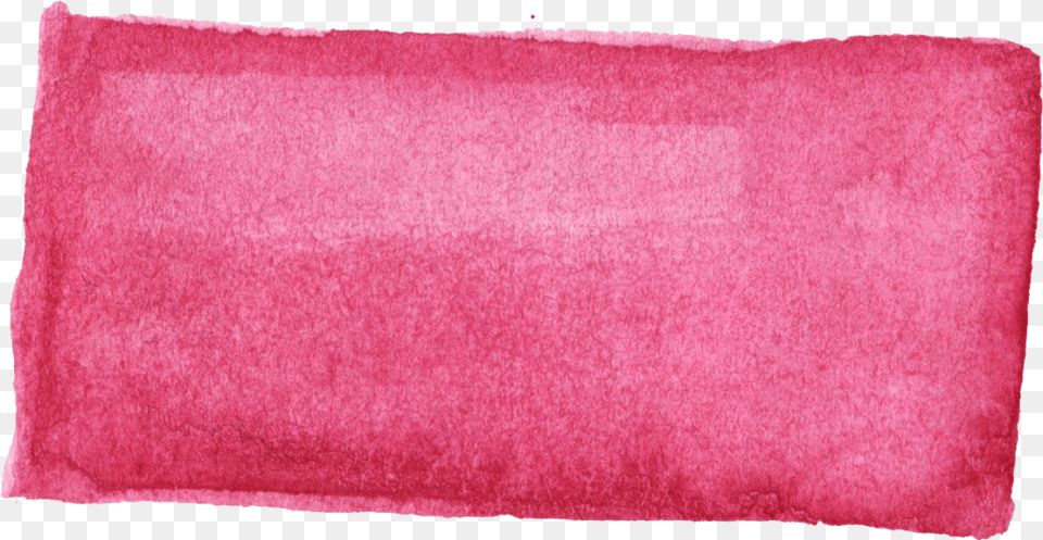 Pink Rectangle Watercolor Green And Pink, Cushion, Home Decor, Rug, Pillow Free Transparent Png