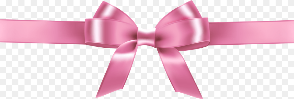 Pink Ribbon Bow Transparent Background, Accessories, Formal Wear, Tie, Appliance Png
