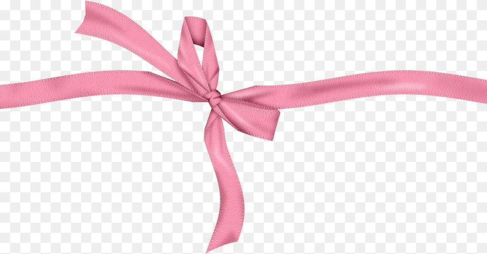 Pink Ribbon Clipart At Getdrawings Pink Bow Ribbon, Knot, Accessories, Formal Wear, Tie Png Image