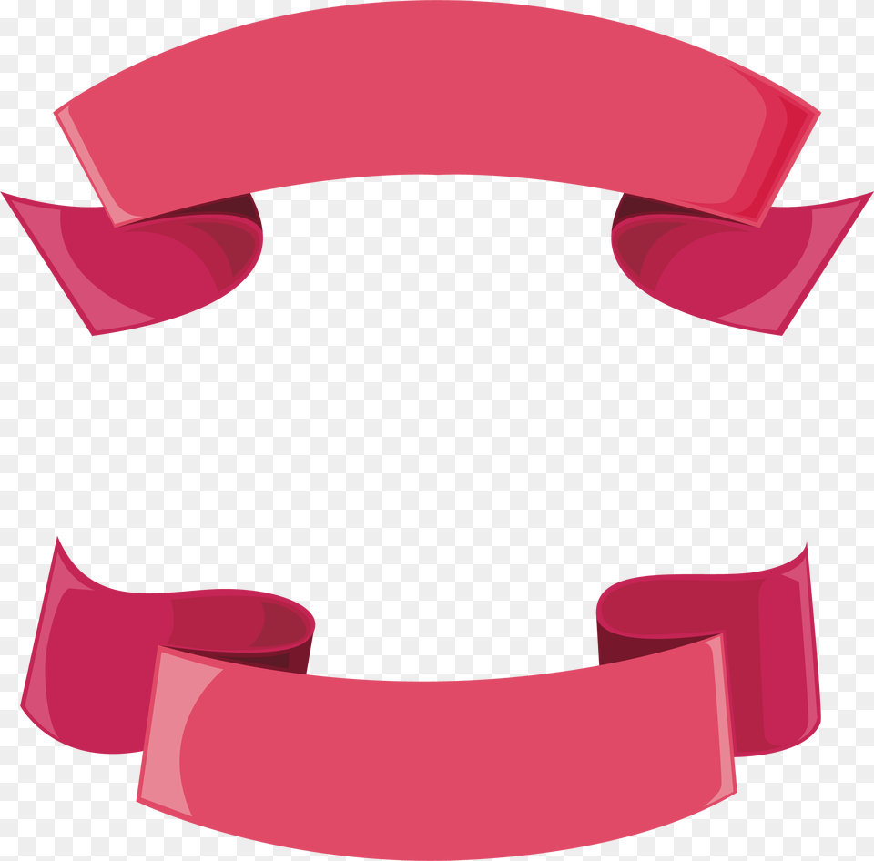 Pink Ribbon Header Ribbon Text Box Vector, Accessories, Bracelet, Jewelry, Furniture Png