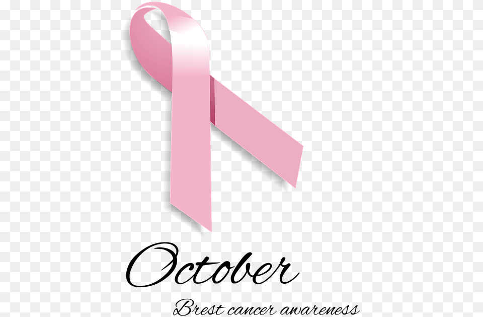 Pink Ribbon October Breast Cancer Awareness Woman Marking Tools, Symbol, Text, Number Png Image