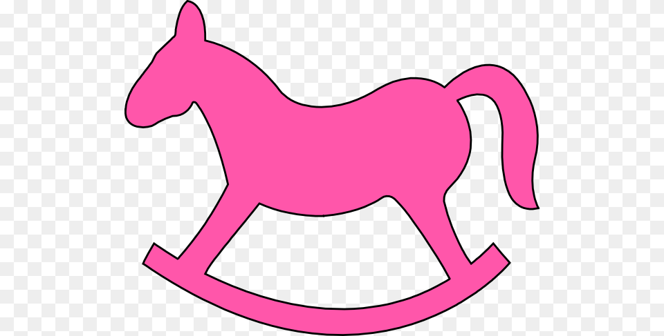 Pink Rocking Horse Clip Art At Clker Pink Rocking Horse Clipart, Furniture, Rocking Chair, Animal, Kangaroo Png