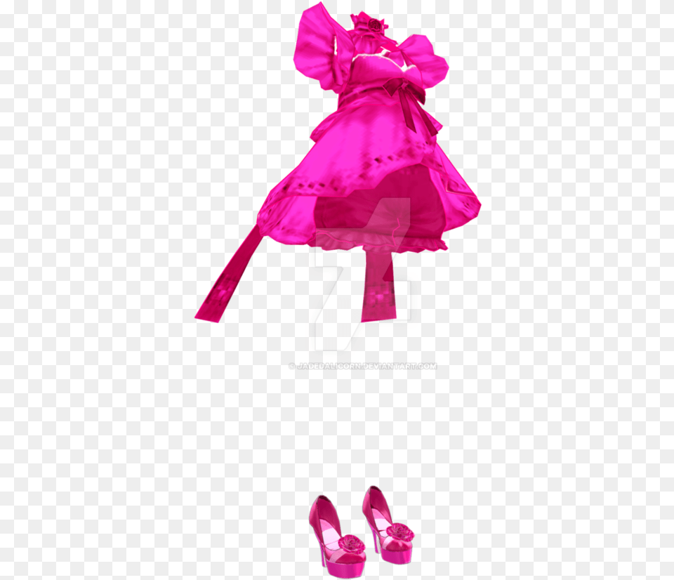 Pink Rose Blush Lolita By Jadedalicorn Digital Art, Shoe, Clothing, Footwear, High Heel Free Png