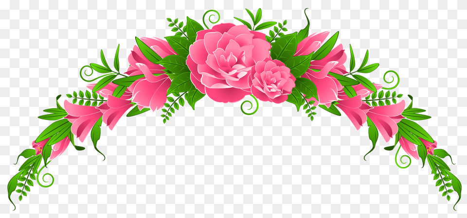 Pink Rose Clip Art, Floral Design, Flower, Graphics, Pattern Png