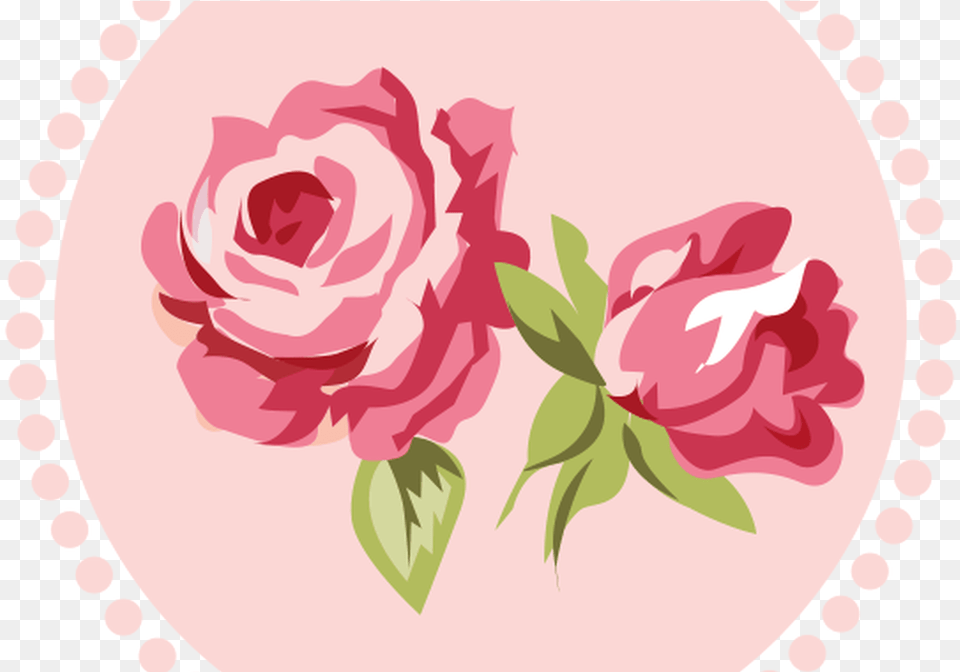 Pink Rose Clipart Shabby Chic Pencil And In Color Pink Shabby Chic Roses, Art, Floral Design, Flower, Graphics Free Transparent Png