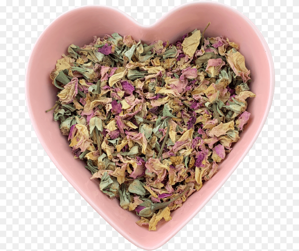 Pink Rose Petals 1 Oz Rosa Gallica Mixture, Herbal, Herbs, Plant, Plate Png