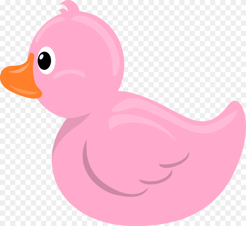 Pink Rubber Duck Clip Art, Animal, Bird, Beak, Mammal Png