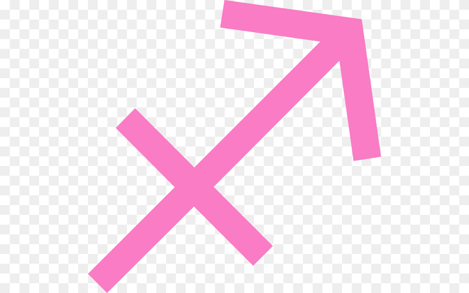 Pink Sagittarius Symbol Clip Art Free Transparent Png