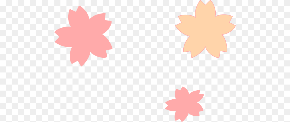 Pink Sakura Clip Art, Leaf, Plant, Paper, Flower Free Png Download