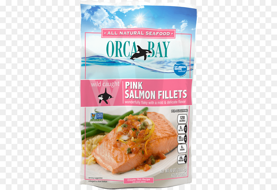 Pink Salmon Orca Bay Alaskan Cod Fillet, Food Free Png