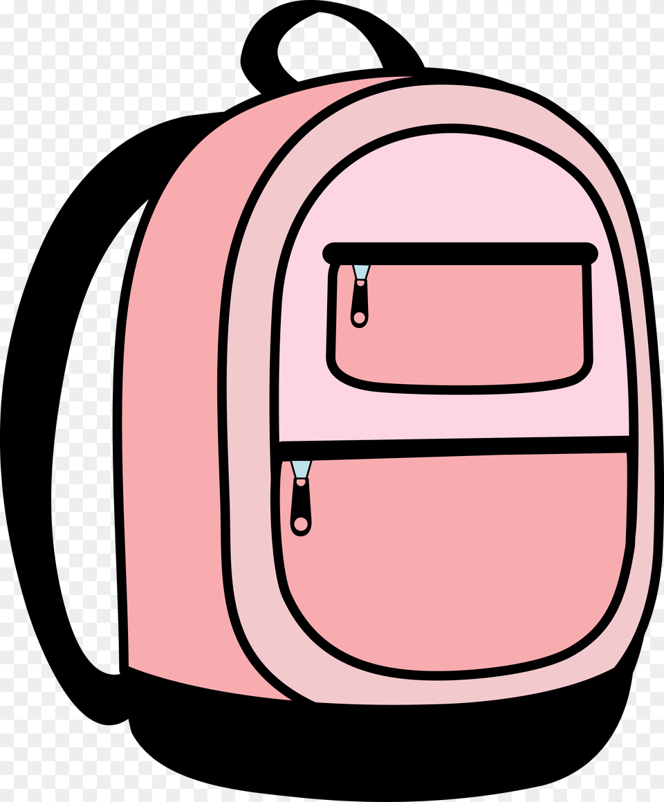 Pink School Cliparts, Bag, Backpack, Accessories, Handbag Free Png