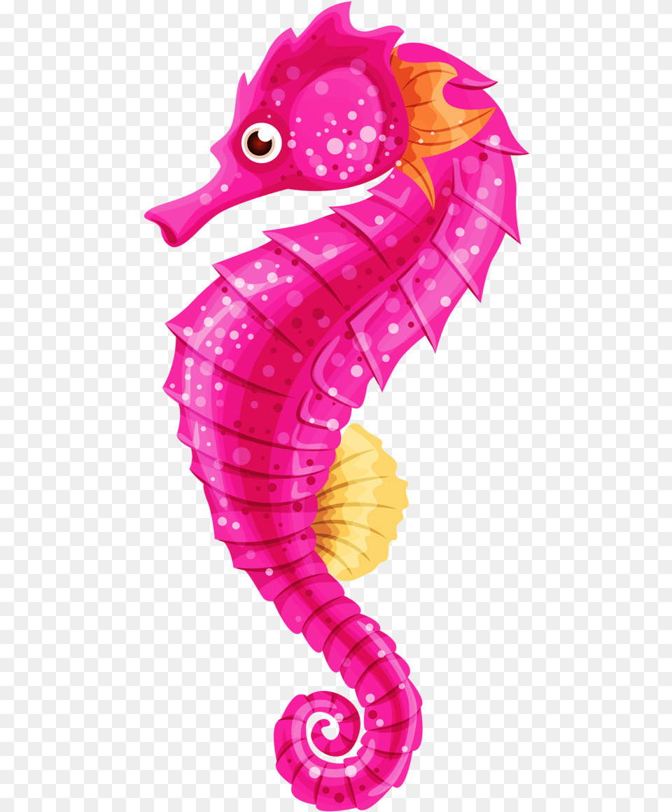 Pink Seahorse Download Image Water Animals Clipart, Animal, Mammal, Sea Life, Baby Free Png