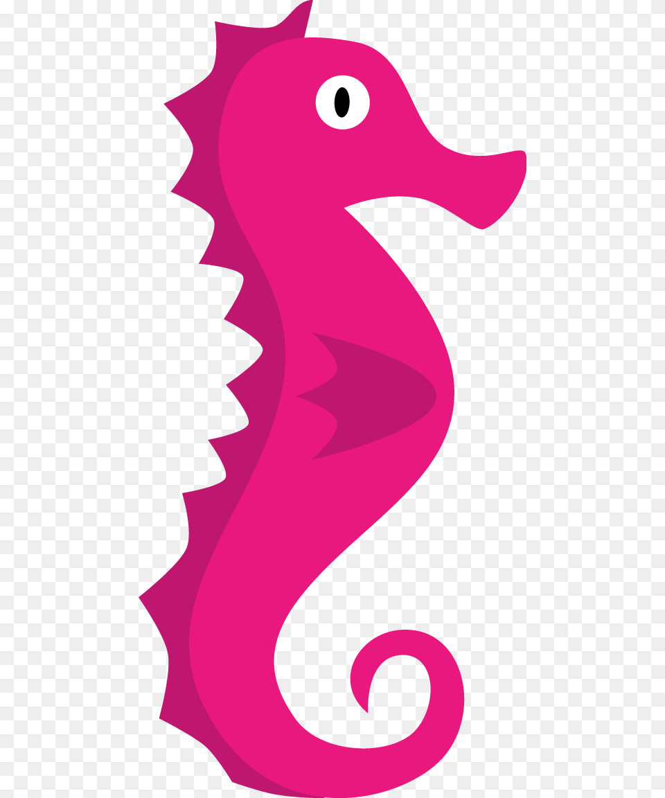 Pink Seahorse Image Pink Seahorse Clip Art, Animal, Sea Life, Mammal, Bear Png