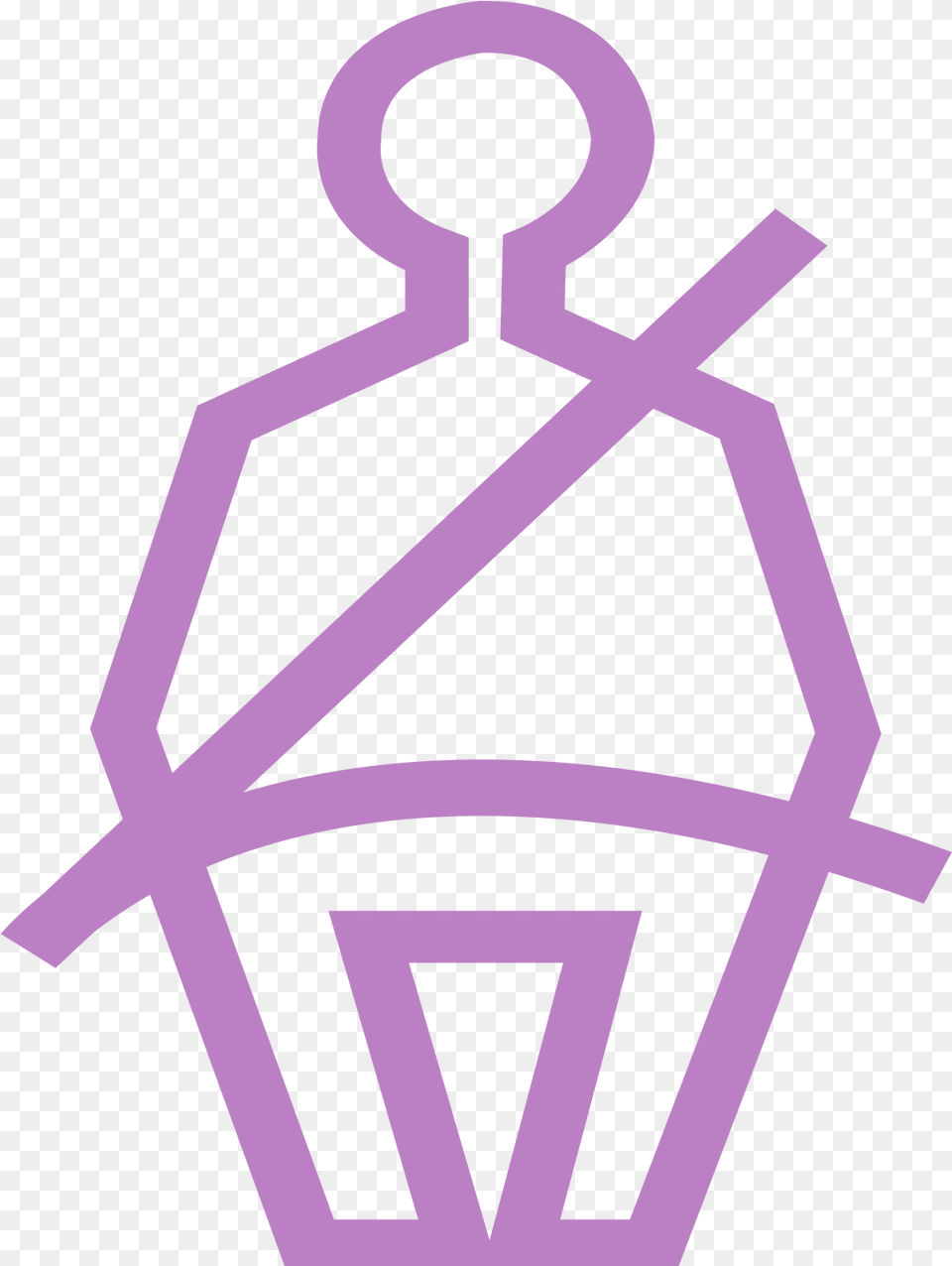 Pink Seatbelt Icon Clip Art Free Png