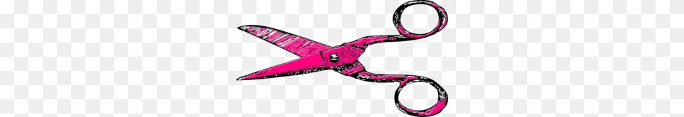 Pink Shears Clip Art, Scissors, Blade, Weapon, Smoke Pipe Free Png