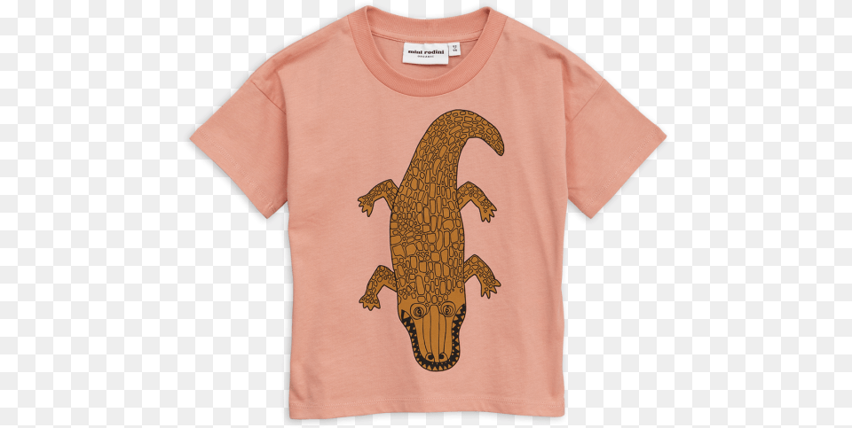 Pink Shirt, Clothing, T-shirt, Animal, Lizard Free Png Download