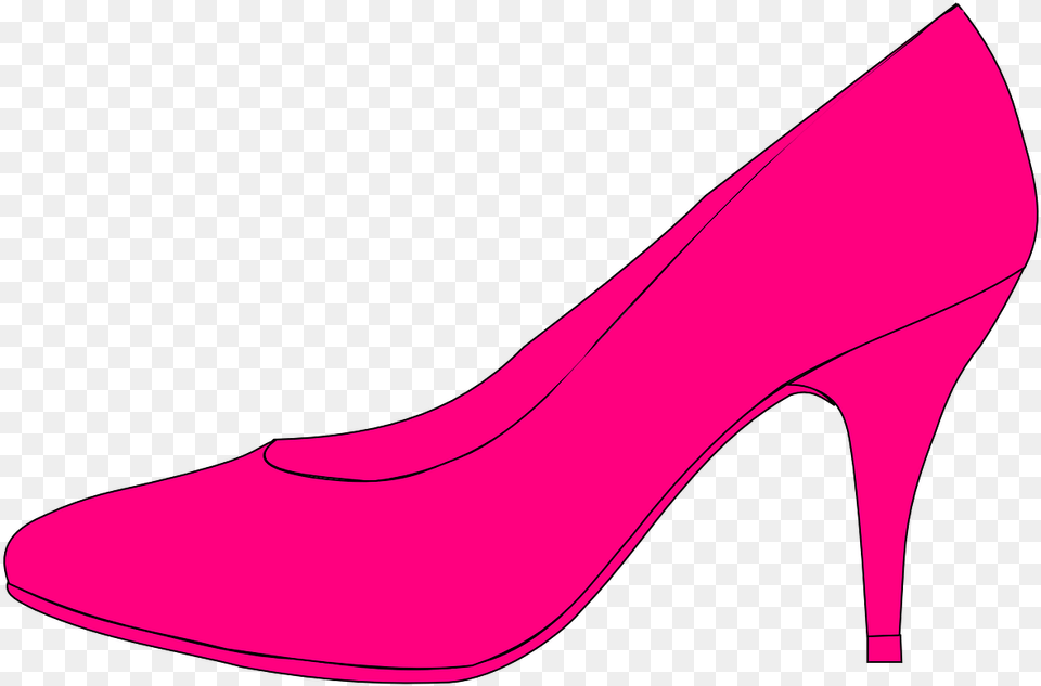 Pink Shoes Clipart, Clothing, Footwear, High Heel, Shoe Free Png Download