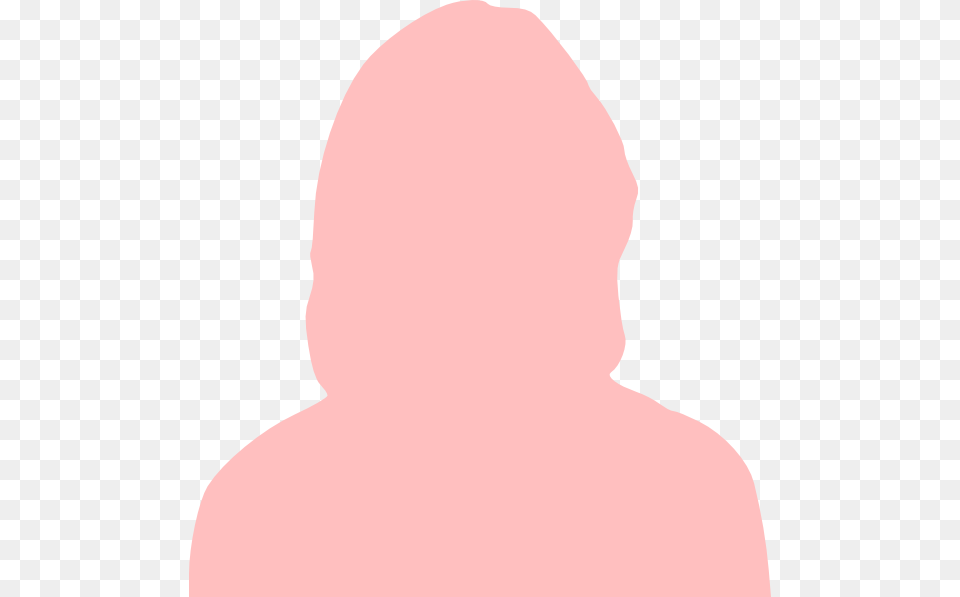 Pink Silhouette Woman Hi, Clothing, Hood, Hoodie, Knitwear Png