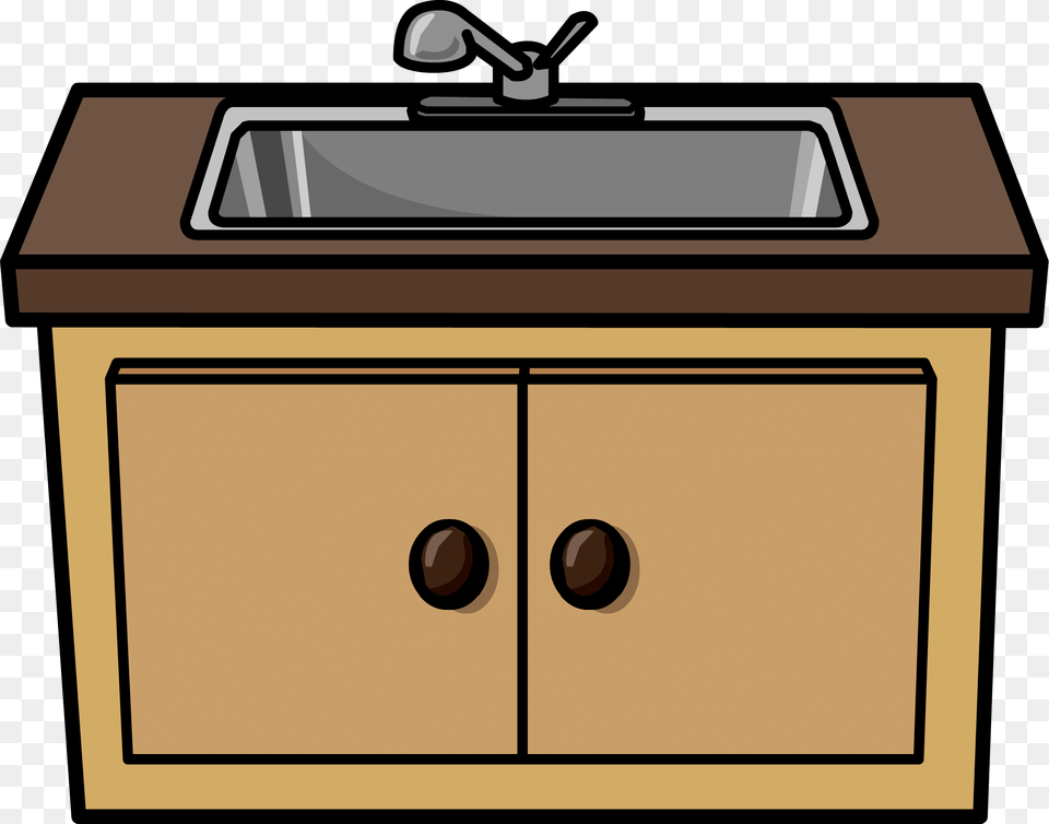 Pink Sink Cliparts, Sink Faucet, Furniture Free Png Download