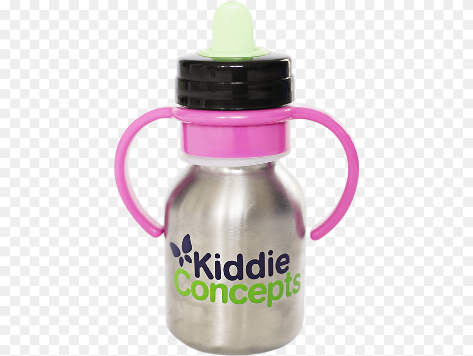 Pink Sippy Top Water Bottle, Water Bottle, Shaker Free Transparent Png