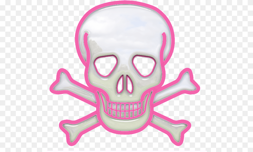 Pink Skulls Freebies Google Search Pink Skull Skull Skull And Crossbones, Head, Person, Smoke Pipe, Face Free Png Download