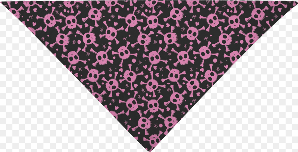 Pink Skulls Pet Bandana Cute Dog Bandana Skull Amp Thong, Accessories, Headband, Home Decor Free Png