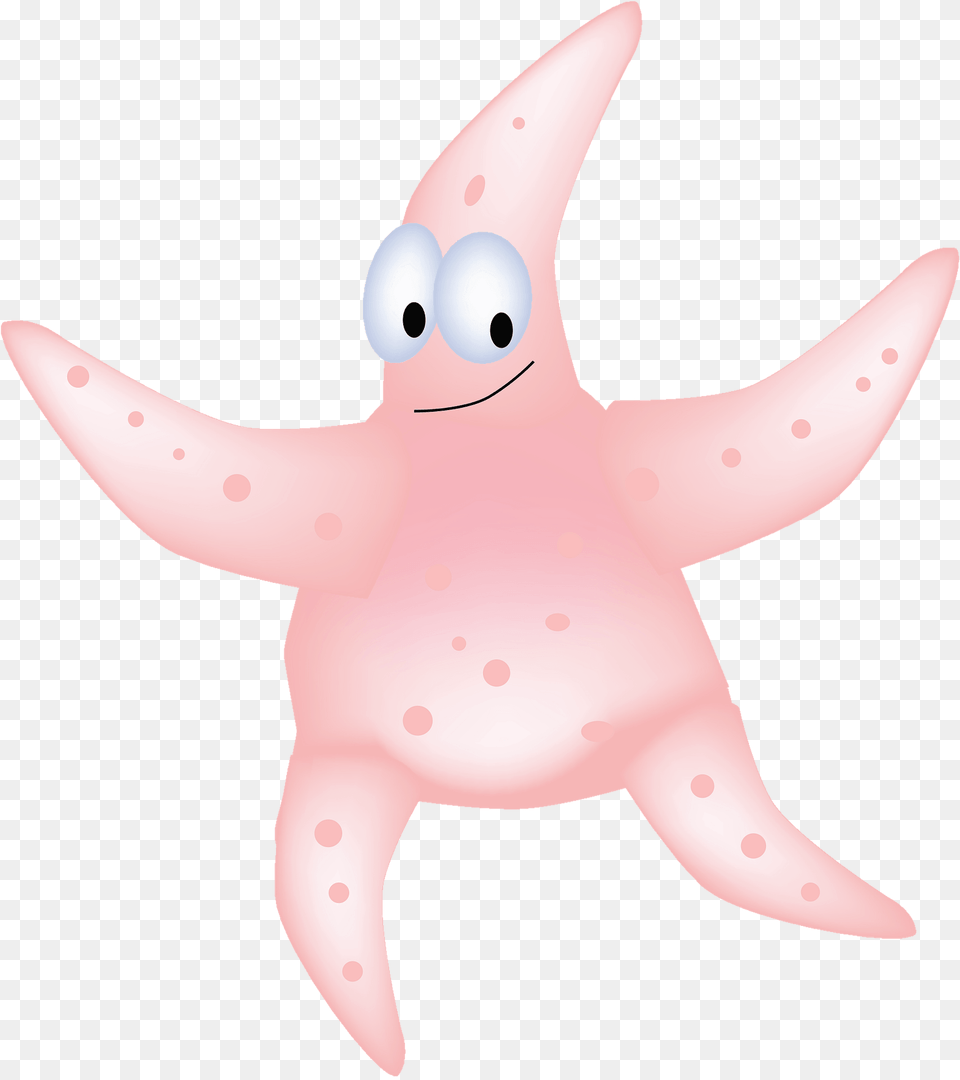 Pink Smiling Starfish Clipart, Animal, Fish, Sea Life, Shark Free Png