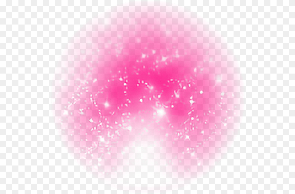 Pink Smoke Dust Cloud Colorful Colorftestickers Freetoe, Sphere, Mineral, Glitter Free Png Download